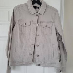 1822 gray denim jacket